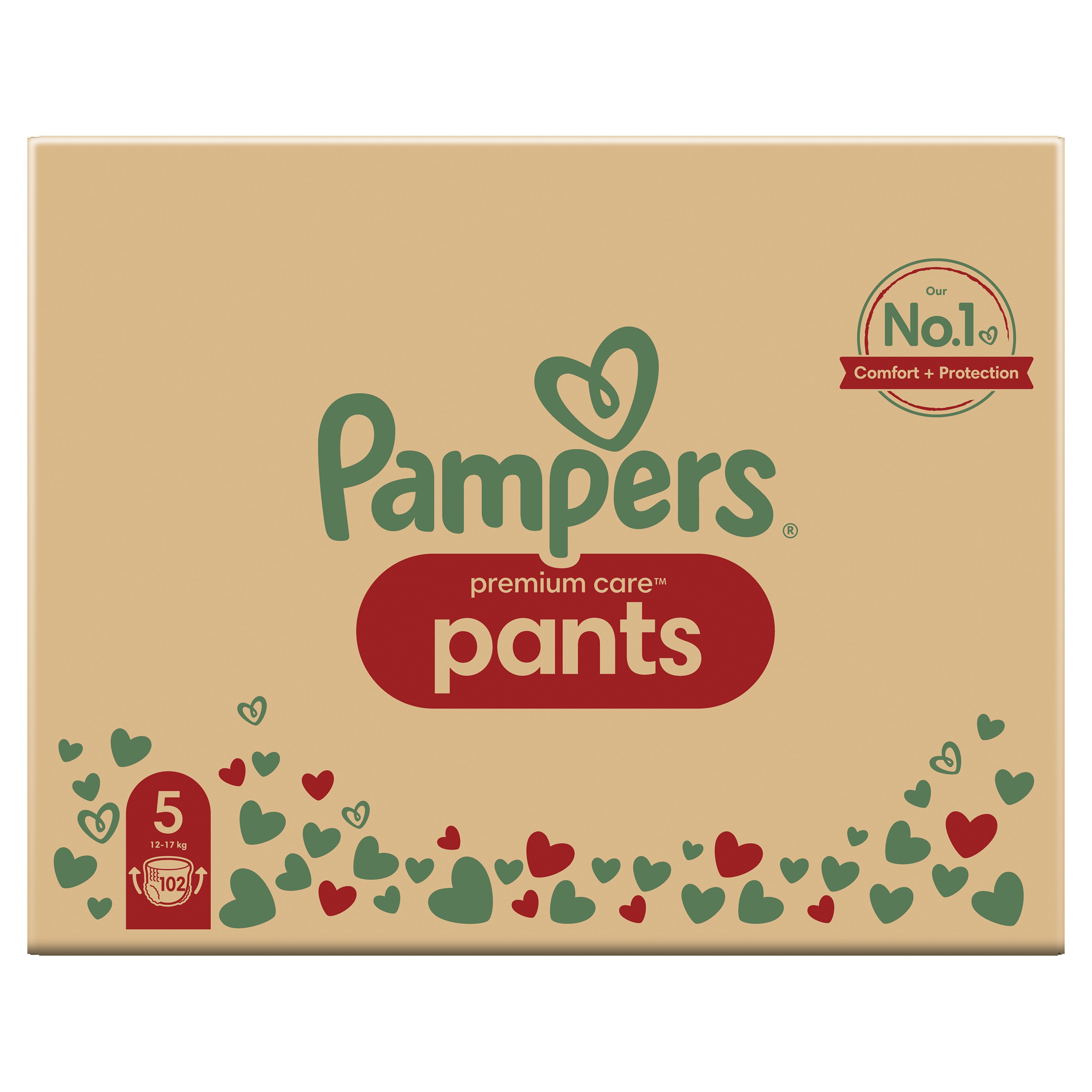 Подгузники-трусики Pampers Premium Care Pants Junior 5 (12-17 кг) 102 шт. - фото 2