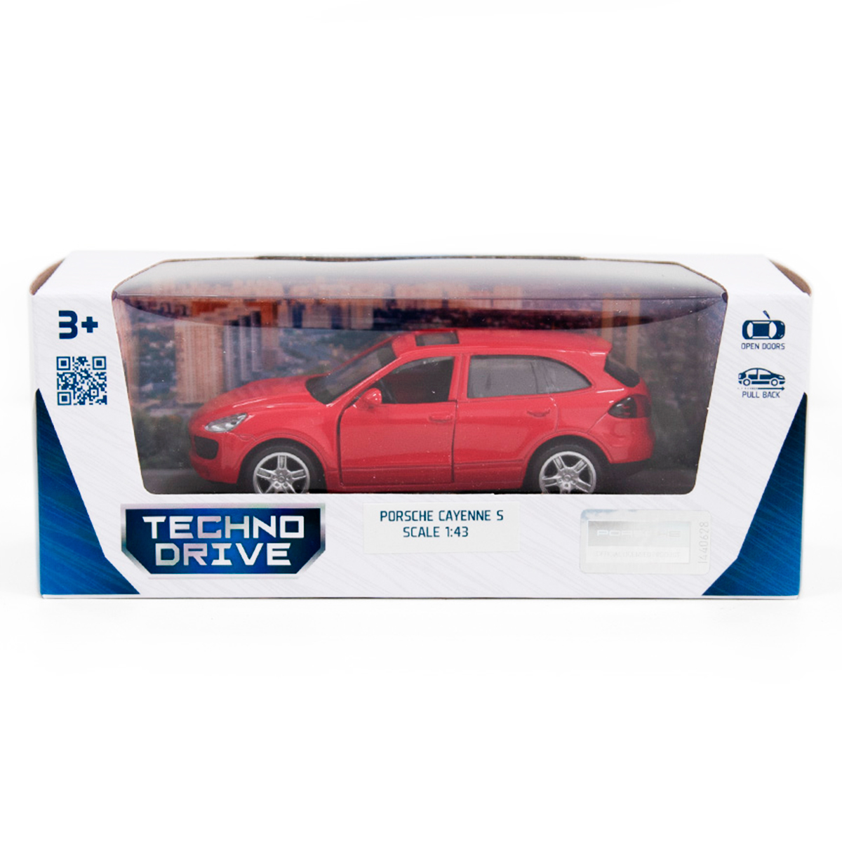 Автомодель TechnoDrive Porsche Cayenne S красная (250252) - фото 11