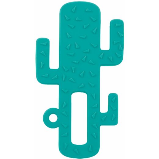 Прорезыватель для зубов MinikOiOi Cactus Aqua Green, силиконовый (101090001) - фото 1