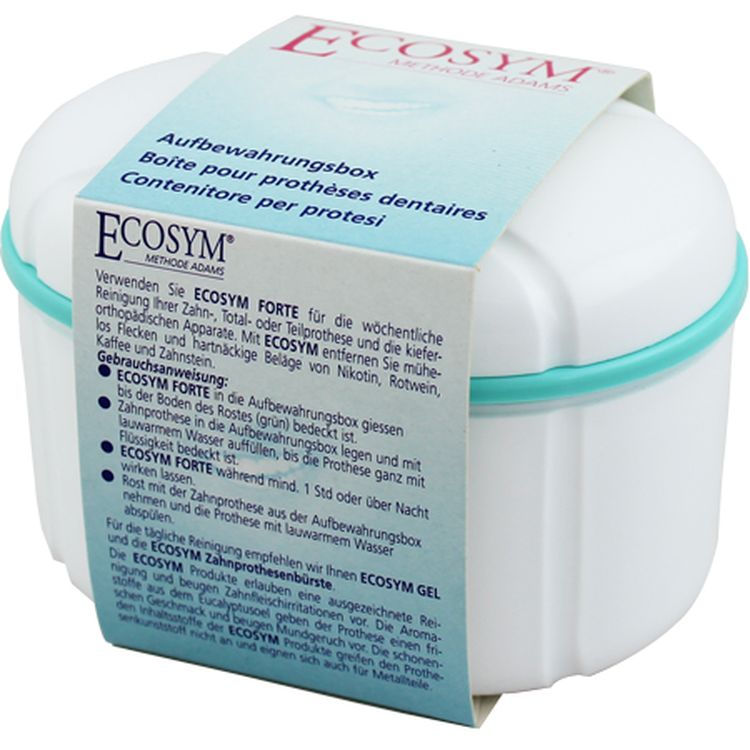 Контейнер для очищення та зберігання зубних протезів та ортодонтичних апаратів Dr. Wild Ecosym - фото 1