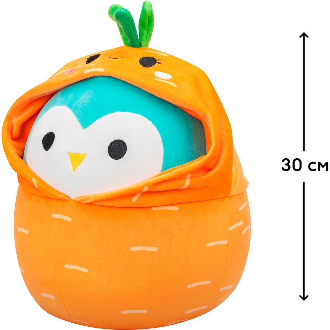 Мягкая игрушка Squishmallows Сова Винстон 30 см (SQER00929) - фото 4