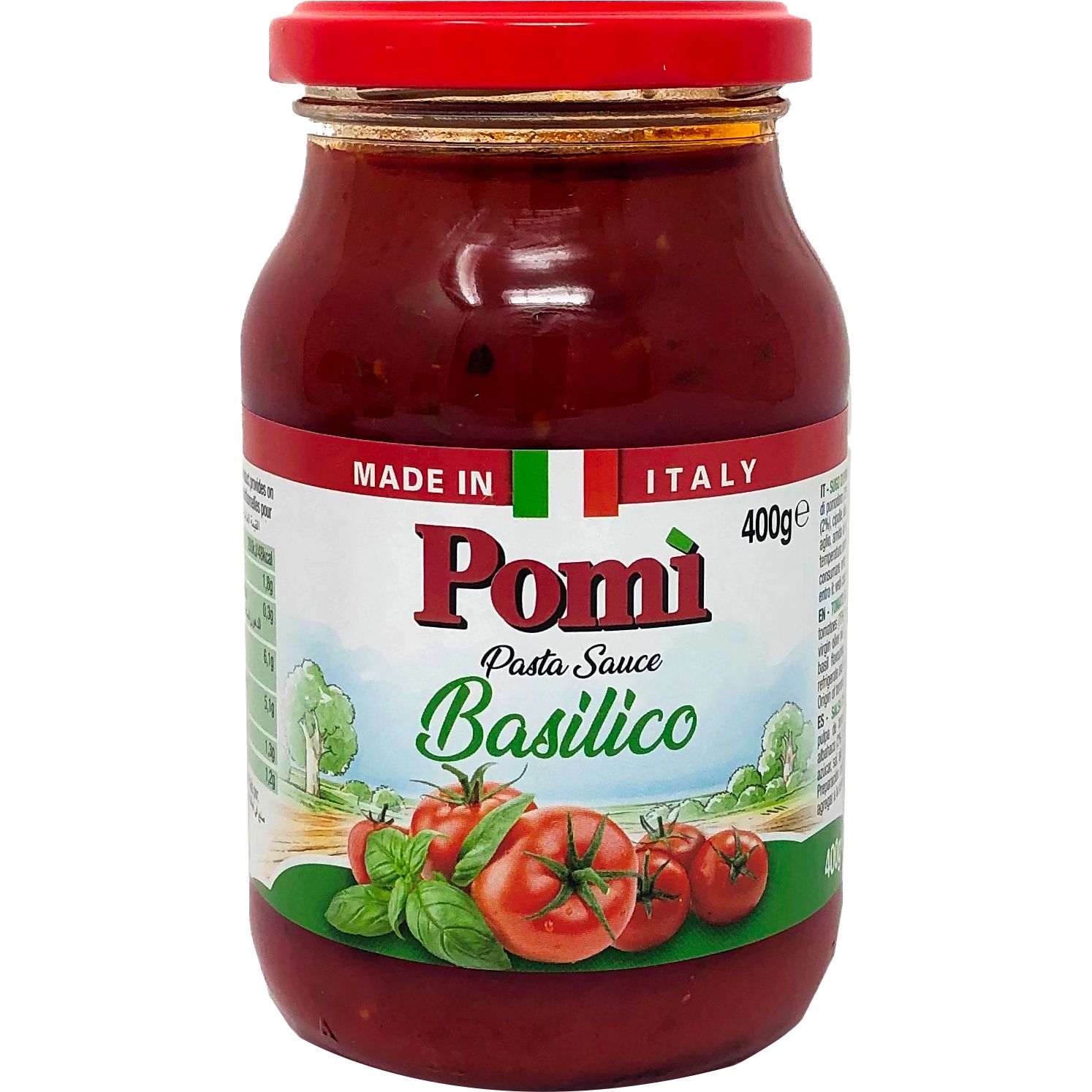 Соус томатний Pomi базилік 400 г - фото 1