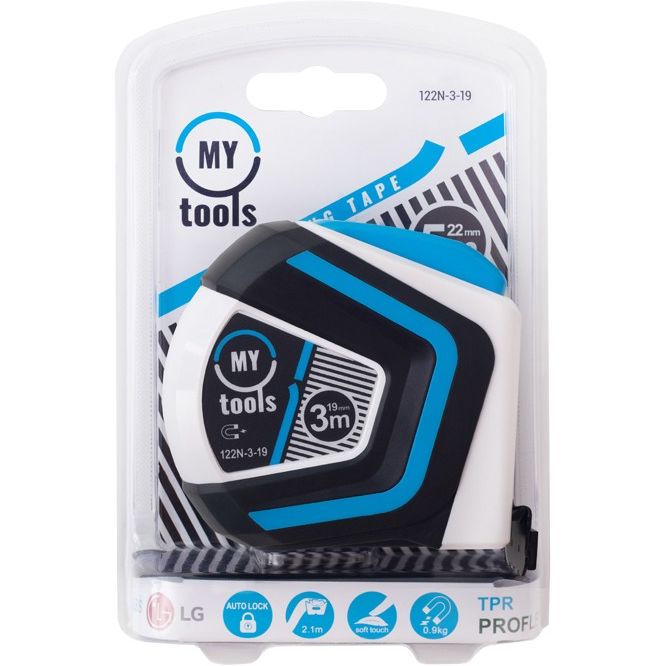 Рулетка измерительная My Tools Elegance 3 м (122N-3-19) - фото 7