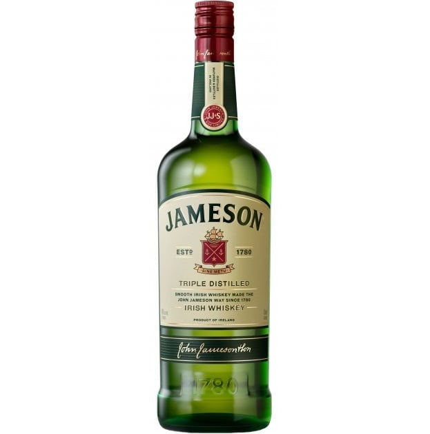 Виски Jameson Irish Whiskey, 40%, 1 л (2712) - фото 1