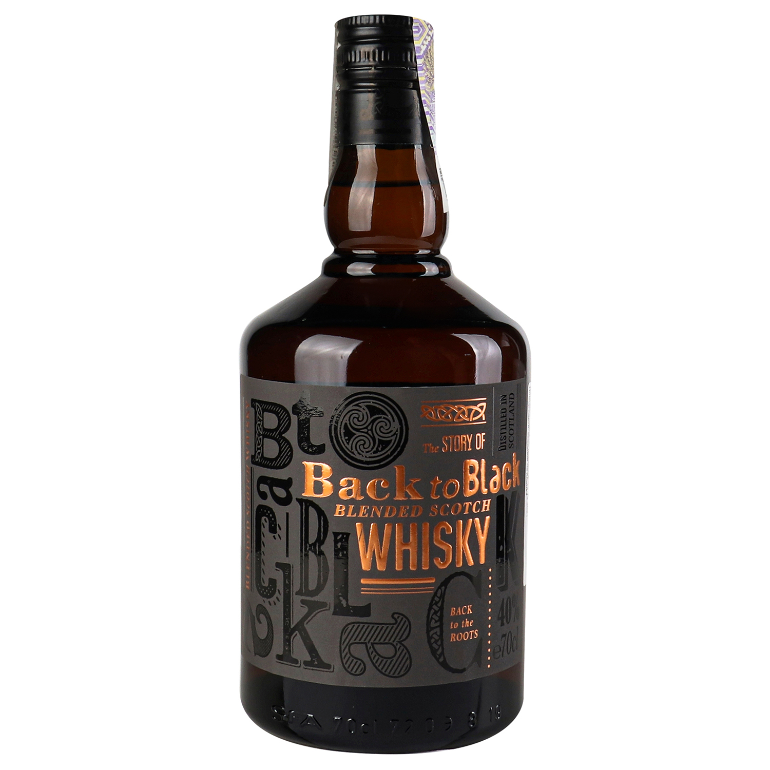 Виски Back to Black, 40%, 0,7 л (877946) - фото 1
