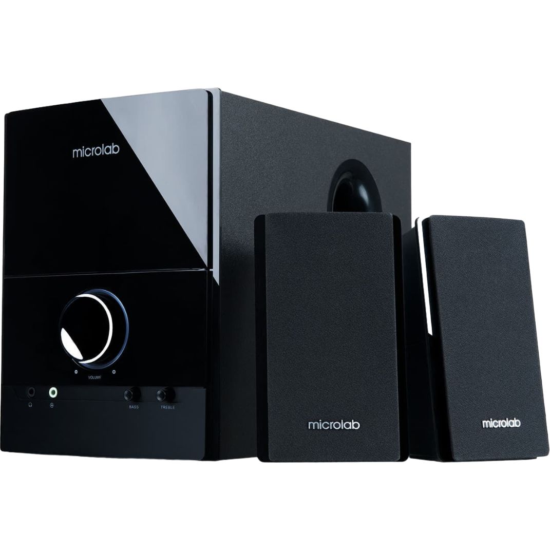 Компьютерная акустика Microlab M-500U 2.1 Black - фото 1