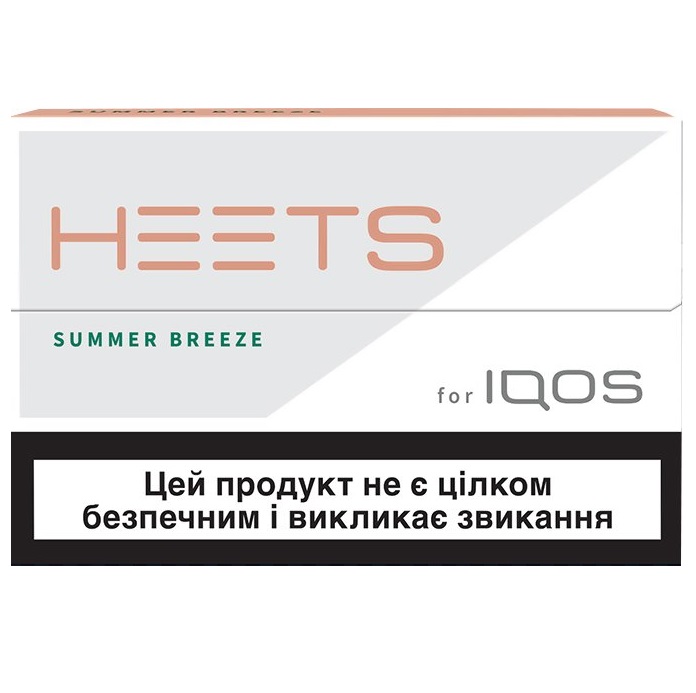 Стики для электрического нагрева табака Heets Summer Breeze, 1 пачка (20 шт.) (877014) - фото 1