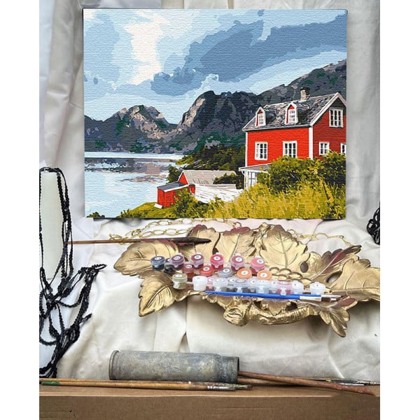 Картина за номерами ArtCraft Фіорди Норвегії 40x50 см (10569-AC) - фото 3
