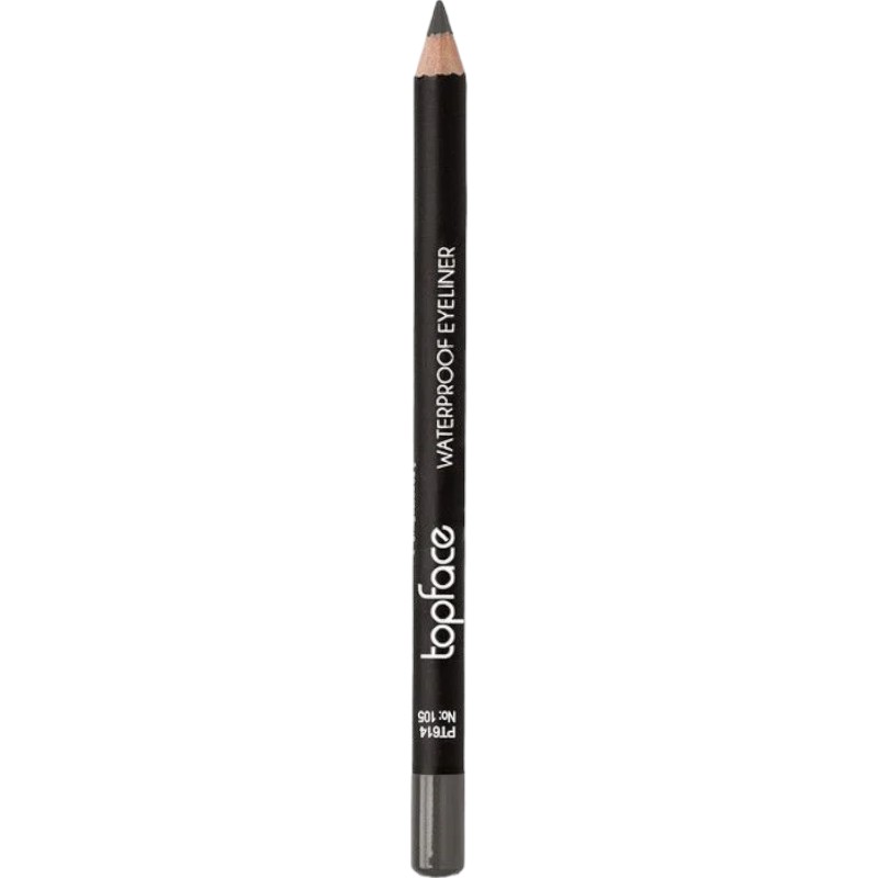 Карандаш для глаз TopFace Waterproof Eyeliner водостойкий PT614 тон 105, 1.14 г - фото 1