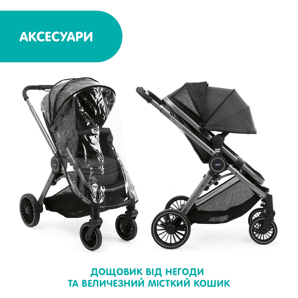 Універсальна коляска 2 в 1 Chicco Best Friend Pro Light, бирюзовий (79866.55.04) - фото 13