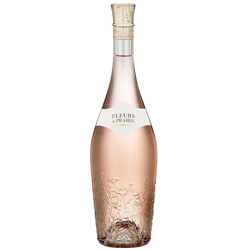 Вино Les Grands Chais Fleurs De Prairie Cotes De Provence, розовое, сухое, 12,5%, 0,75 л (8000019776825) - фото 1