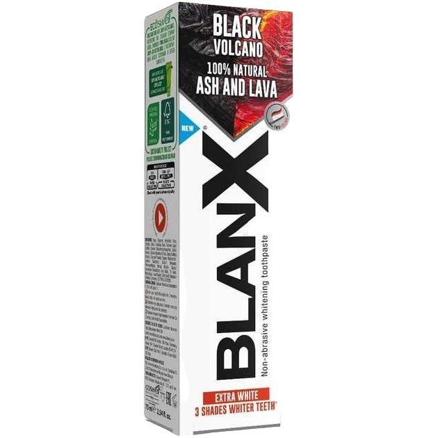 Зубная паста BlanX Black Volcano 75 мл - фото 1