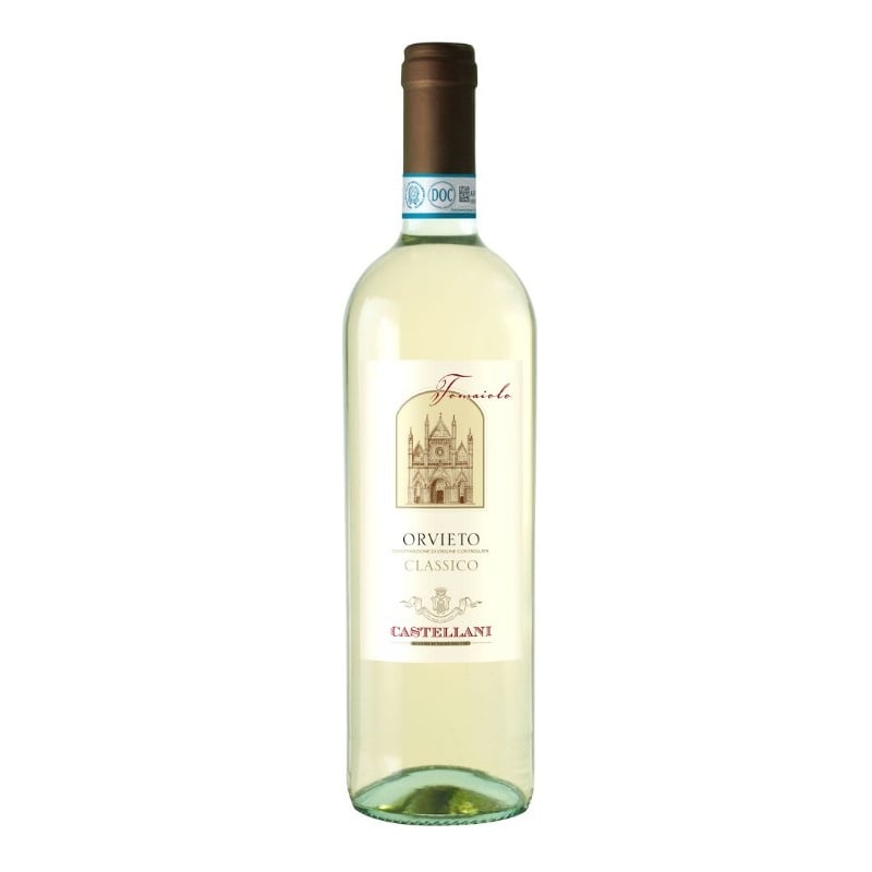 Вино Castellani Orvieto Classico Tomaiolo DOC, біле, сухе, 12%, 0,75 л - фото 1