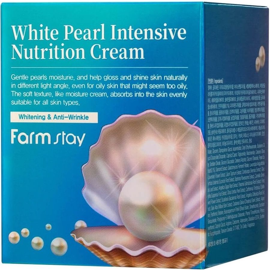Крем для обличчя FarmStay White Pearl Intensive Nutrition Cream 50 мл - фото 5
