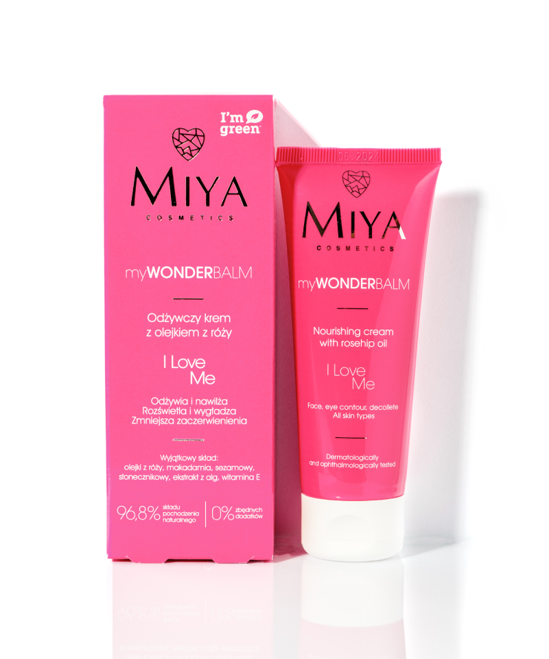 Поживний крем для обличчя з маслом троянди Miya Cosmetics My Wonder Balm I Love Me Face Cream 75 мл - фото 5