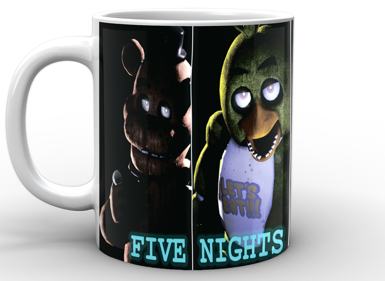 Кружка GeekLand Five Nights At Freddys П'ять ночей з Фредді постер FN.02.008 - фото 2