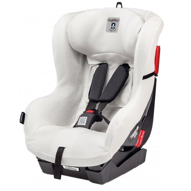 Чехол для автокресла Peg-Perego Clima Cover Viaggio 1 Duo-Fix/TT, белый (IACLCO0001) - фото 1