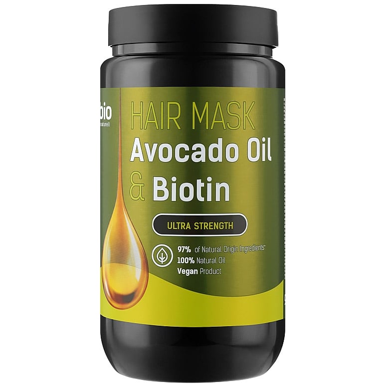 Маска для волосся Bio Naturell Avocado Oil & Biotin Ultra Strenght 946 мл - фото 1