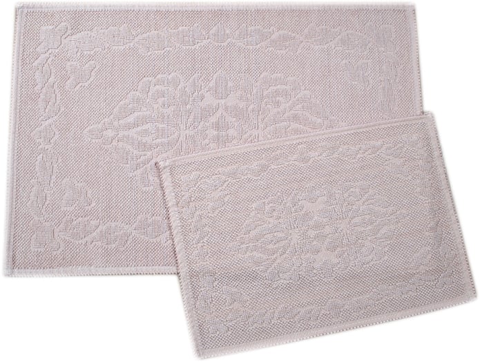 Набір килимків Irya Carissa pudra, світло-рожевий пудра (svt-2000022238083) - фото 1