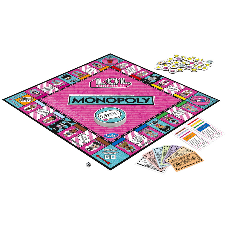 Настільна гра Hasbro Monopoly L.O.L Сюрприз, анг. мова (E7572) - фото 3