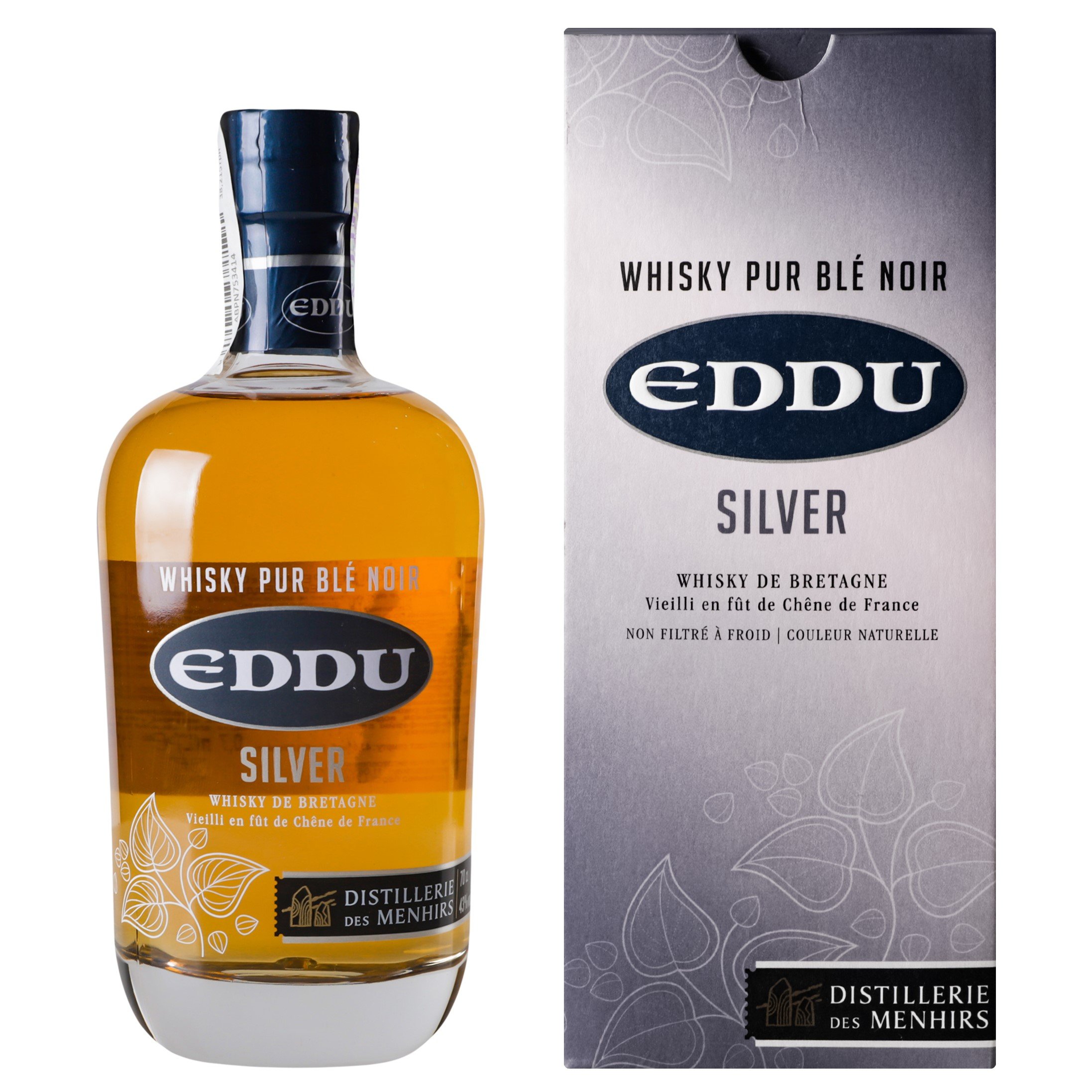 Виски Eddu Silver Pur Ble Noir Buckwheat 0.7 л 43% - фото 1
