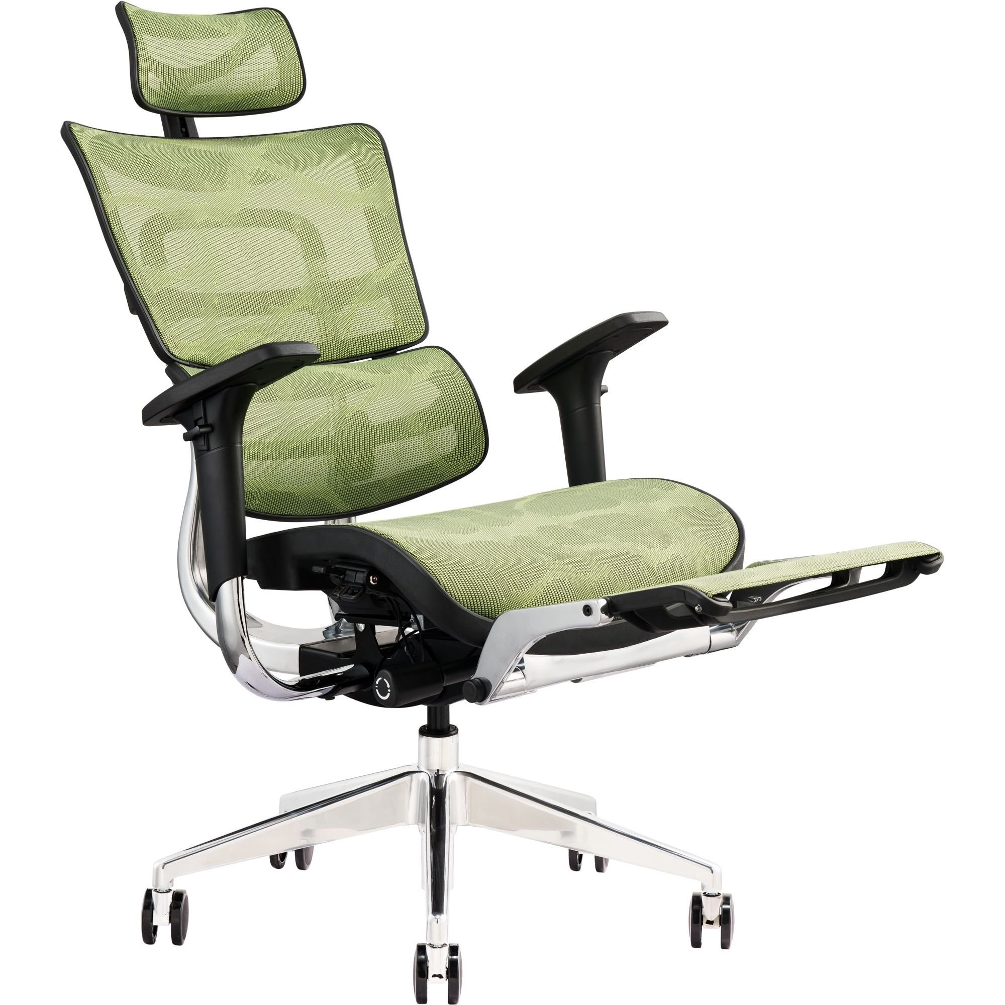 Офисное кресло GT Racer X-802L (W-74), зеленое (X-802L Green (W-74)) - фото 5
