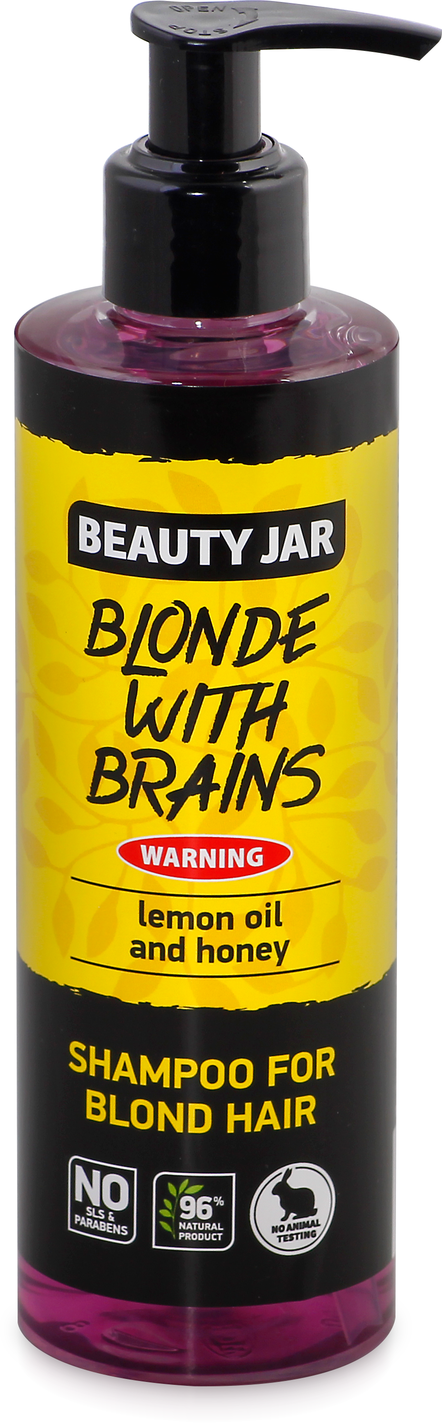Шампунь Beauty Jar Blonde with brain, для блондинок, 250 мл - фото 1
