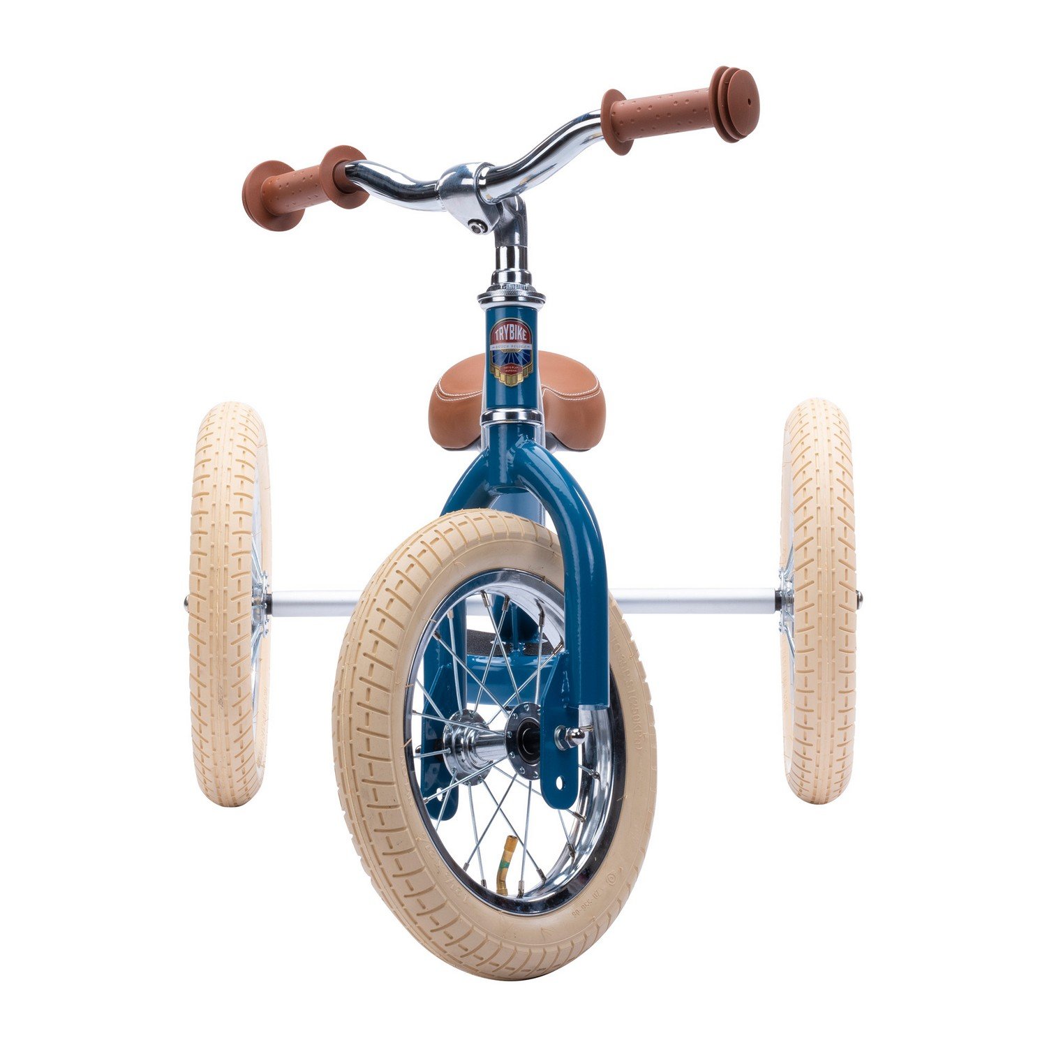 Триколісний балансуючий велосипед Trybike steel 2 в 1, синій (TBS-3-BLU-VIN) - фото 4