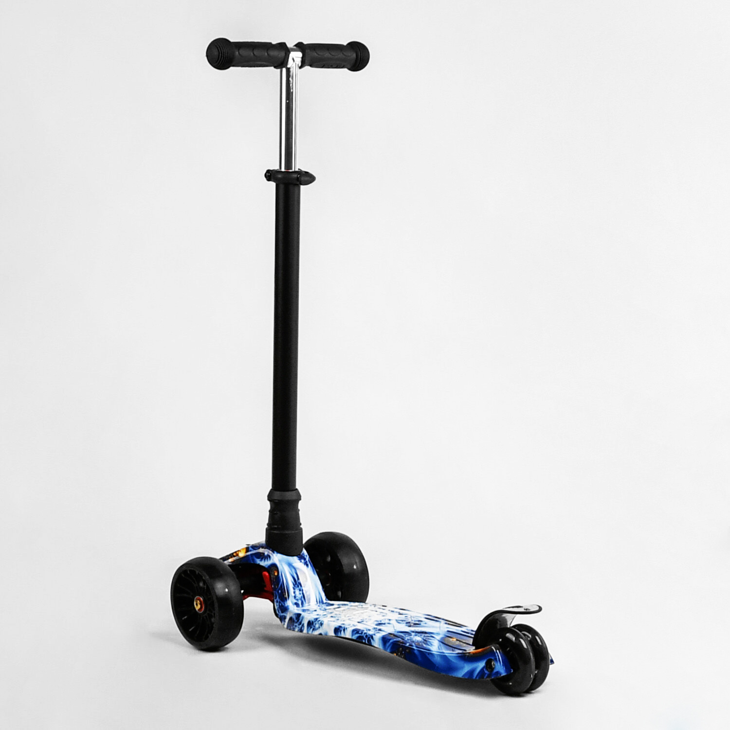 Самокат Maxi Best Scooter 59х15х30 см Різнобарвний 000231528 - фото 5