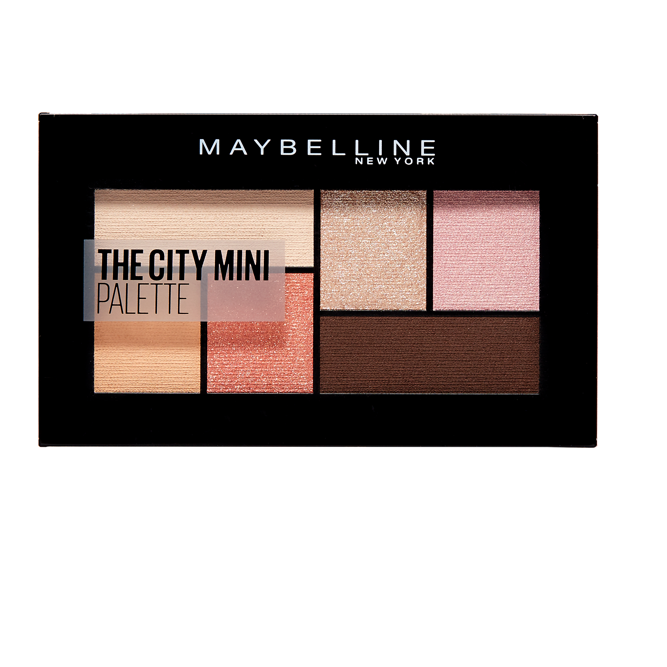 Палитра теней для век Maybelline New York The City Kits Mini 430 Розовые оттенки, 6 шт., 6 г (B3205400) - фото 1