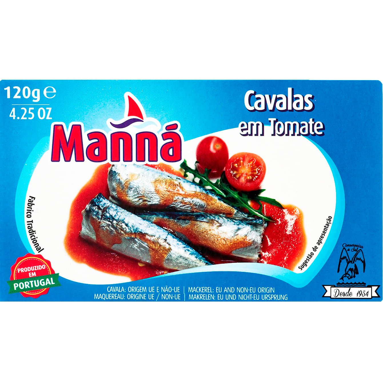 Скумбрія Manna у томатному соусі 120 г (826265) - фото 1