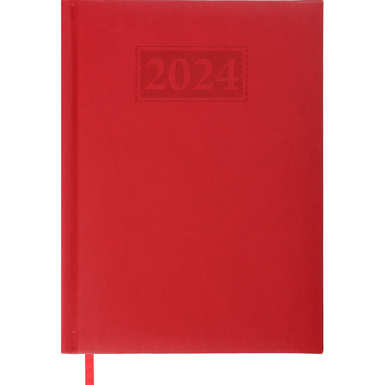Ежедневник датированный Buromax Gentle 2024 A5 красный (BM.2109-05) - фото 1