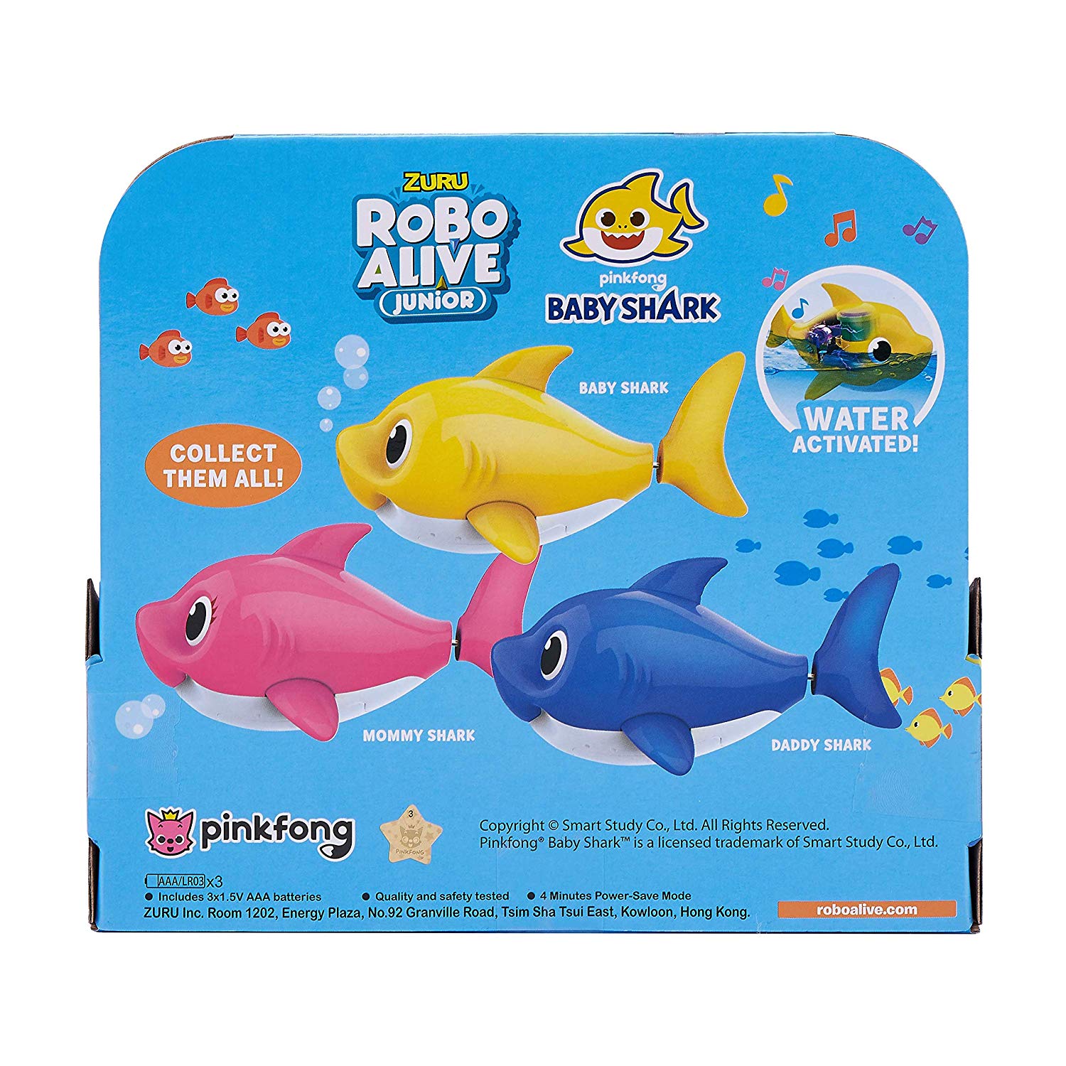 Интерактивная игрушка для ванны Robo Alive Junior Mommy Shark (25282P) - фото 6