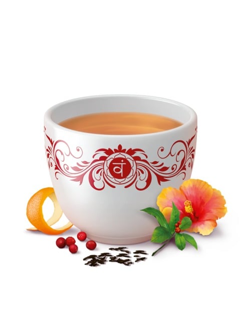 Чай травяной Yogi Tea Cranberry Hibiscus Positive Energy органический 30.6 г (17 шт. х 1.8 г) - фото 2