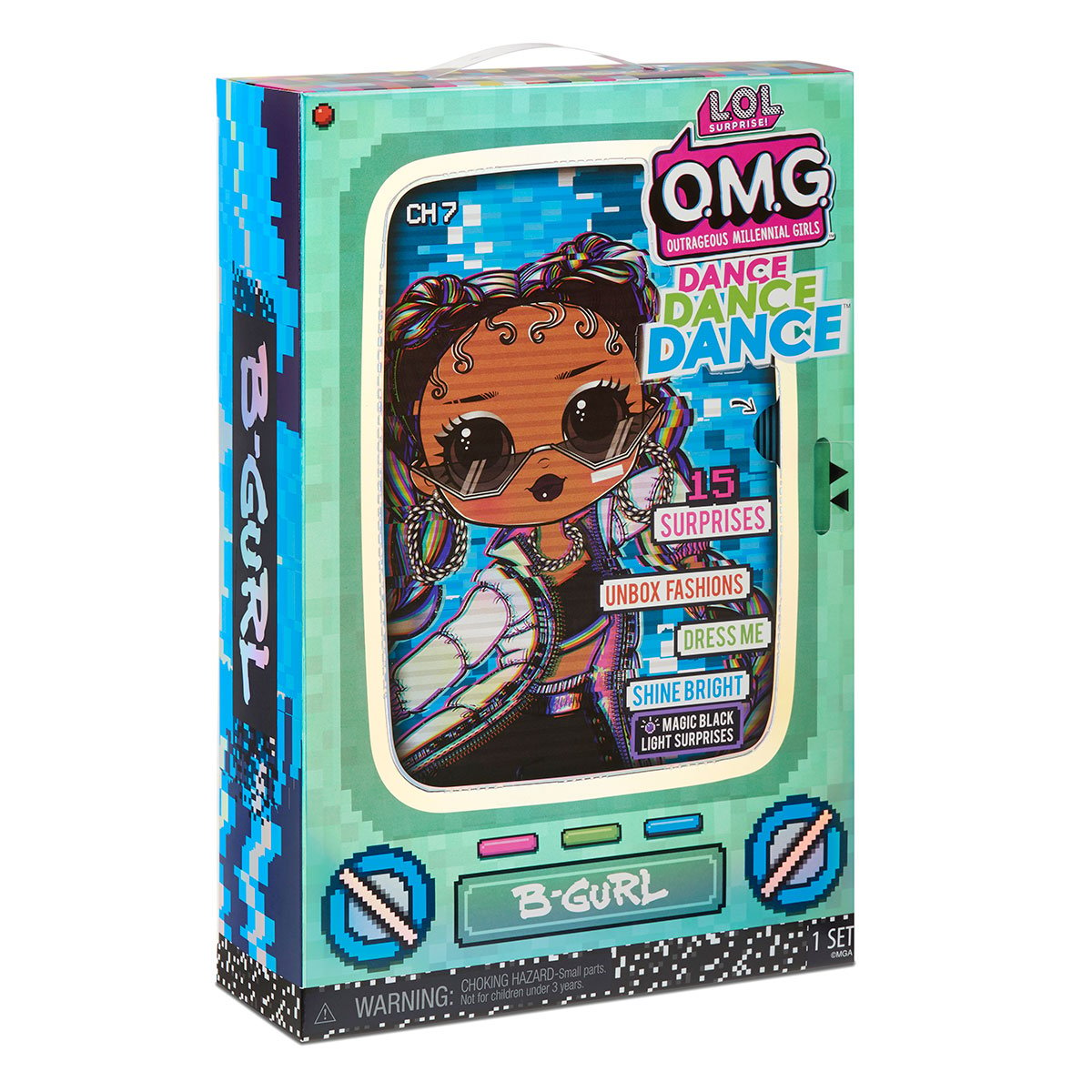 Ігровий набір з лялькою L.O.L. Surprise OMG Dance Брейк-данс Леді (117858) - фото 8