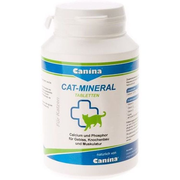 Полівітамінний комплекс для котів Canina Cat-Mineral Tabs, 300 таблеток - фото 1