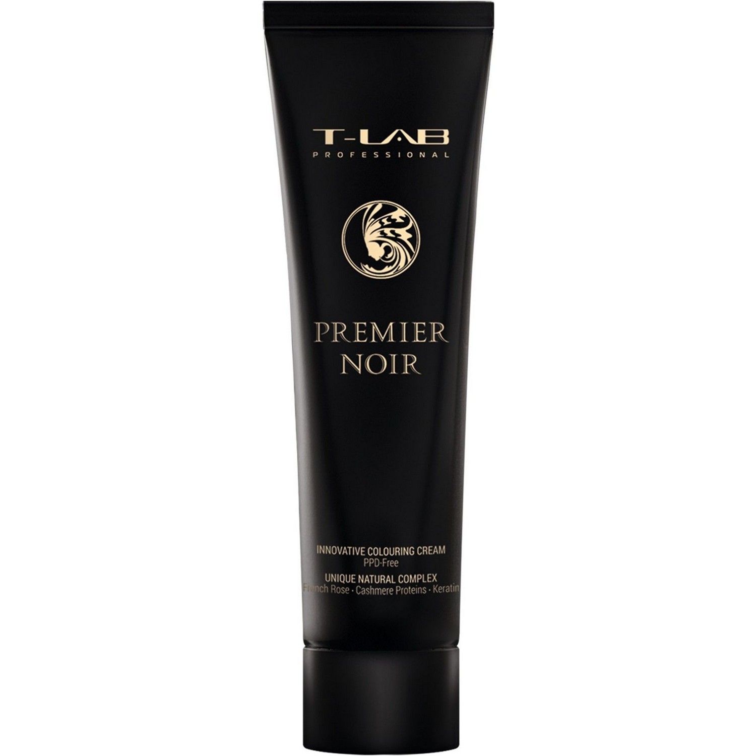 Крем-фарба T-LAB Professional Premier Noir colouring cream, відтінок 4.62 (extra red iridescent brow) - фото 1