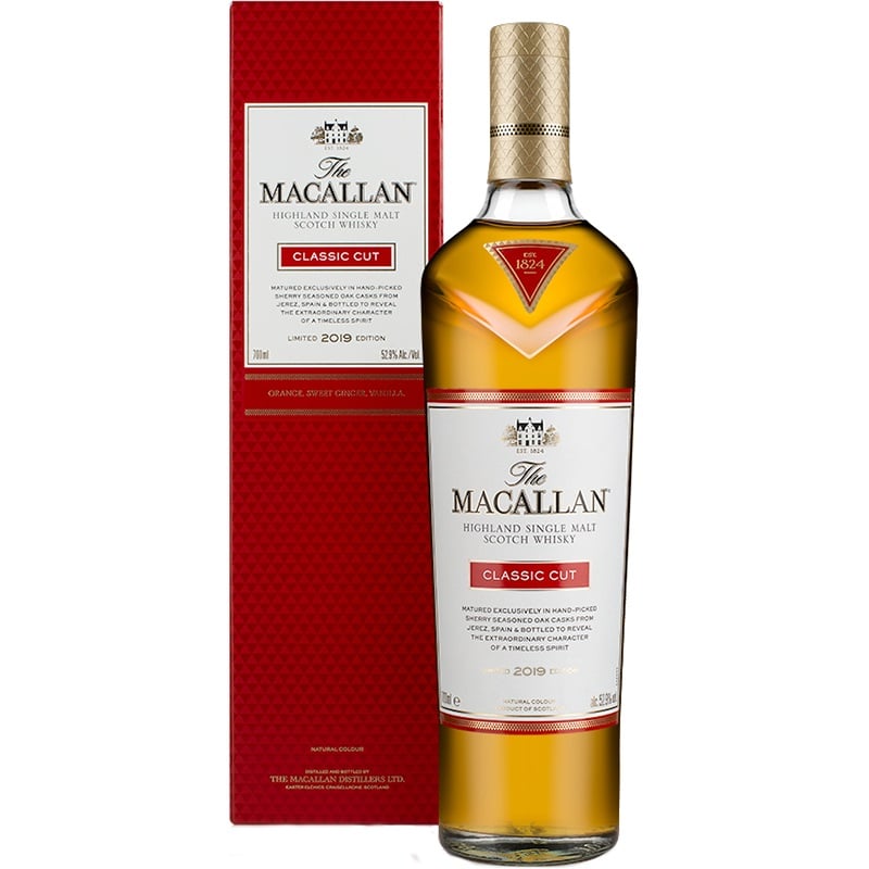 Виски The Macallan Classic Cut Single Malt Scotch Whisky, 52,9%, 0,7 л (831635) - фото 1