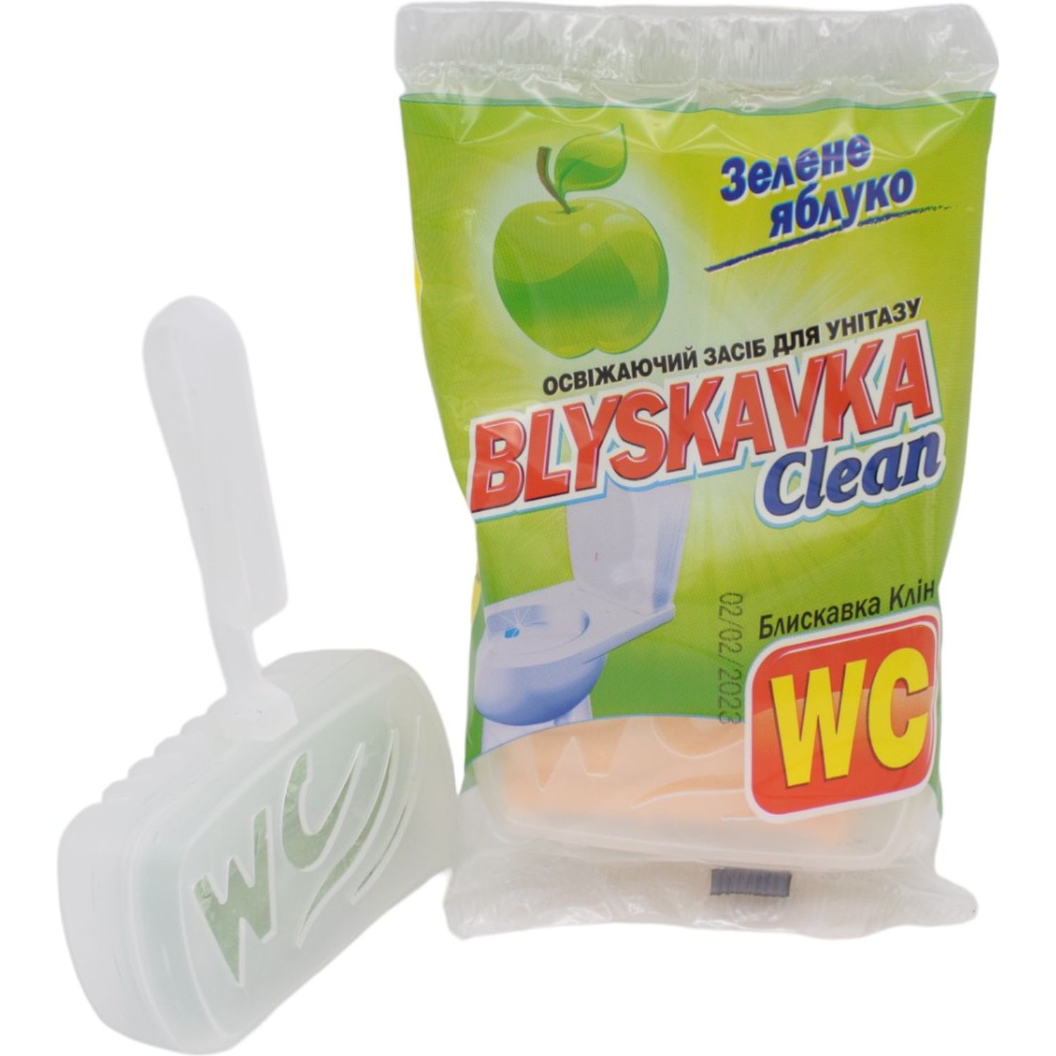 Освежающее средство для унитаза Blyskavka Clean Зеленое яблоко - фото 3