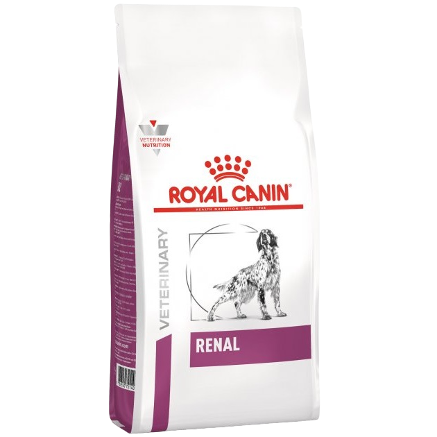 Сухий дієтичний корм для дорослих собак Royal Canin Renal при хронічних захворюваннях нирок, 14 кг (39161409) - фото 1