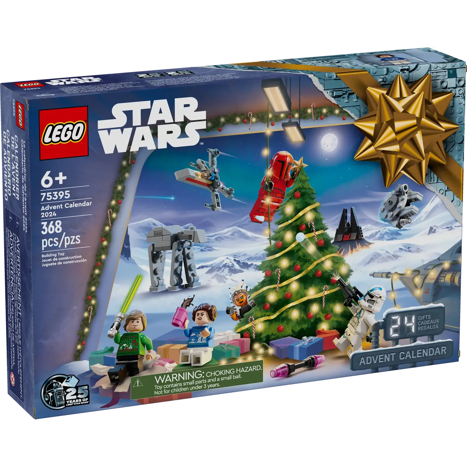 Конструктор LEGO Star Wars Різдвяний календар 2024 деталей 368 (75395 - фото 1