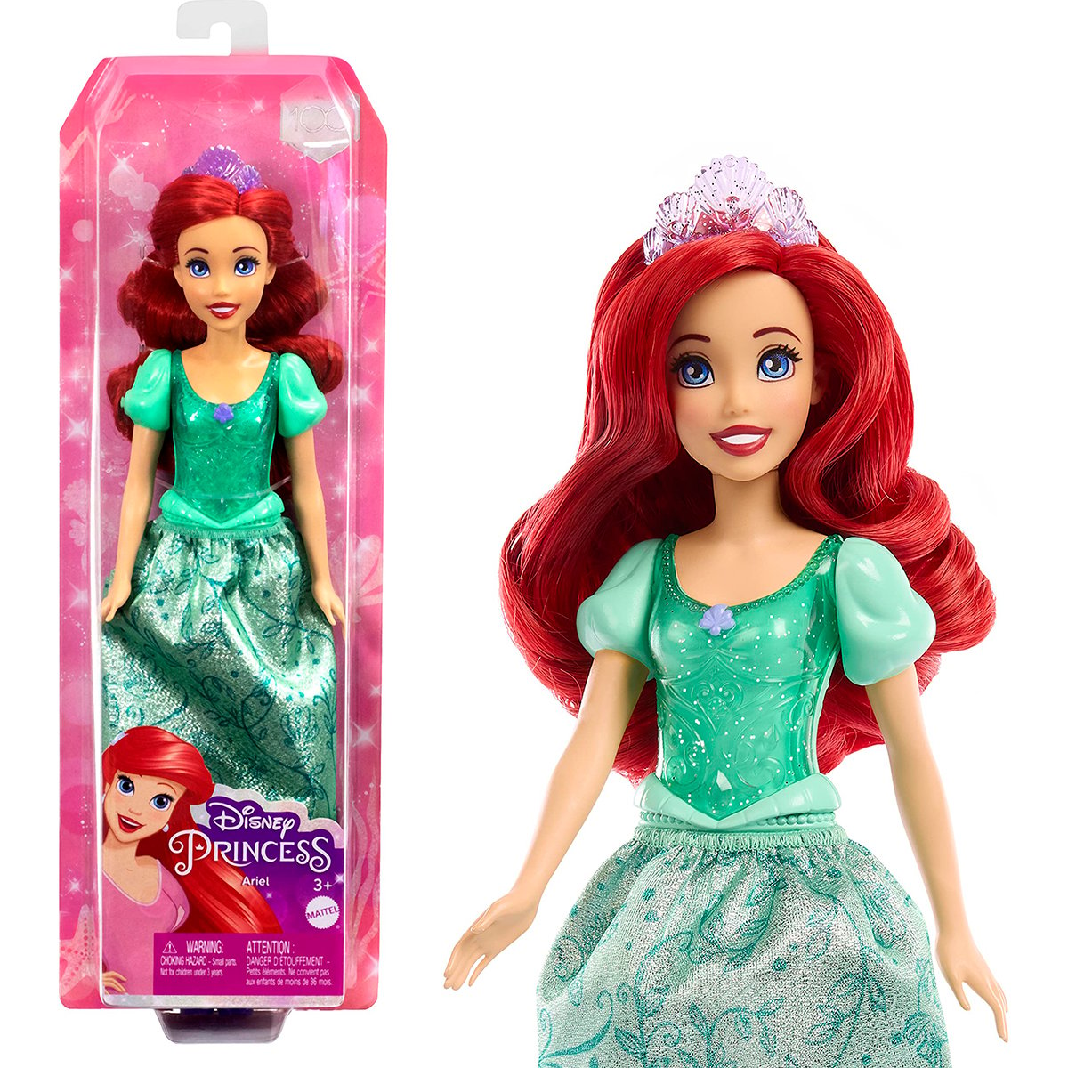Лялька-принцеса Disney Princess Аріель, 29 см (HLW10) - фото 5