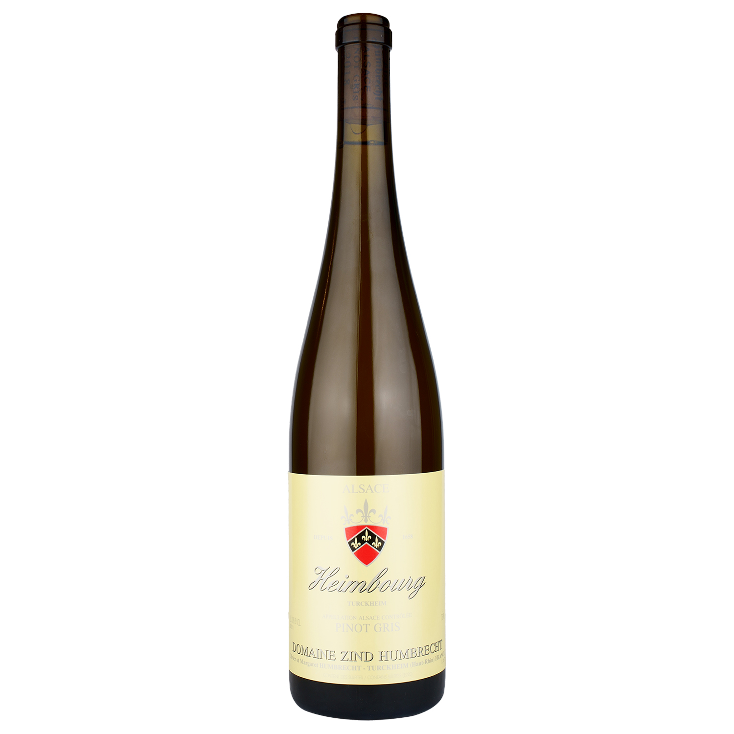 Вино Zind-Humbrecht Pinot Gris Heimbourg 2018, біле, сухе, 0,75 л (R4903) - фото 1