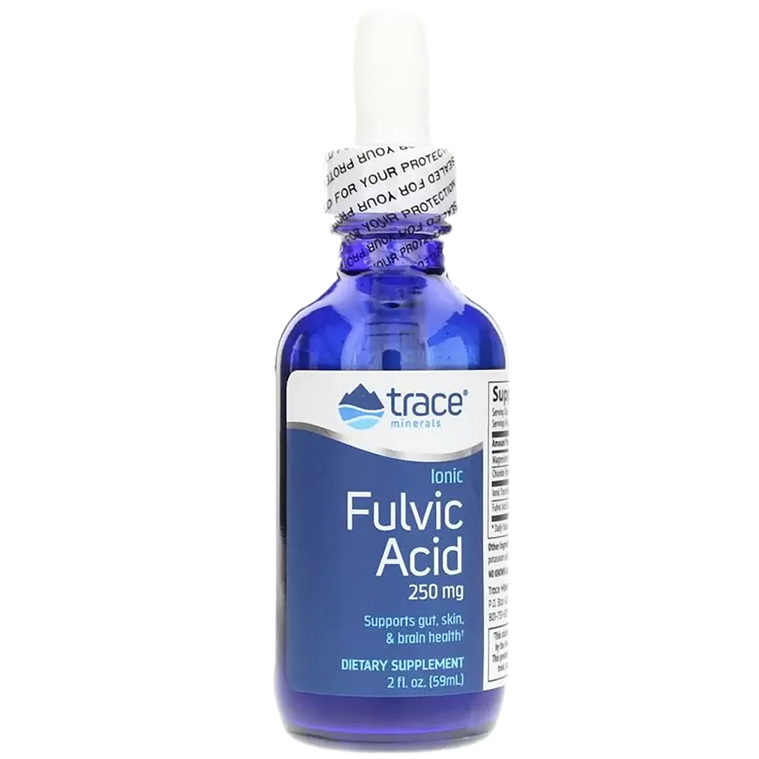 Краплі Trace Minerals Research Ionic Fulvic Acid 250 мг 59 мл - фото 1