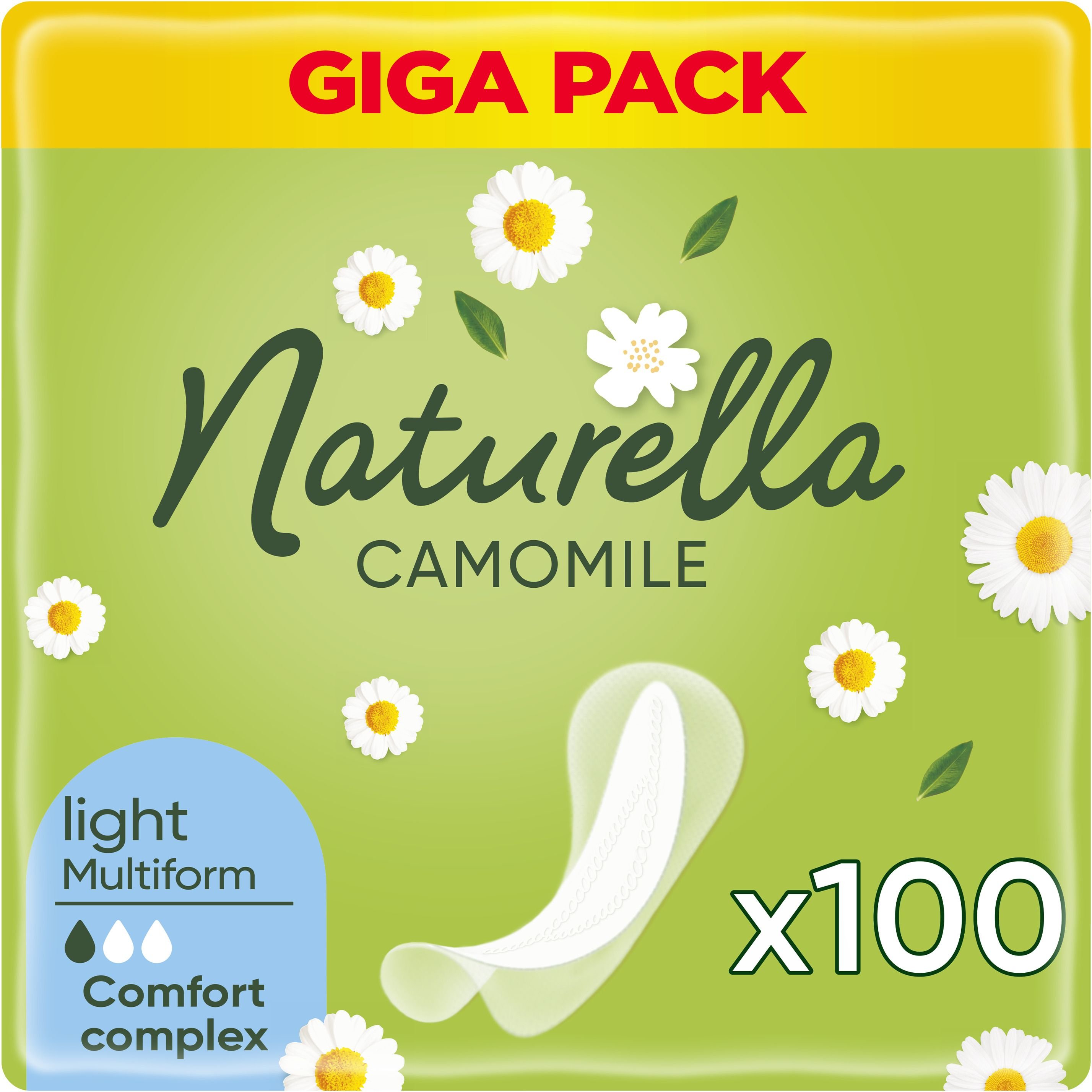 Ежедневные прокладки Naturella Camomile Light Multiform 100 шт. - фото 1