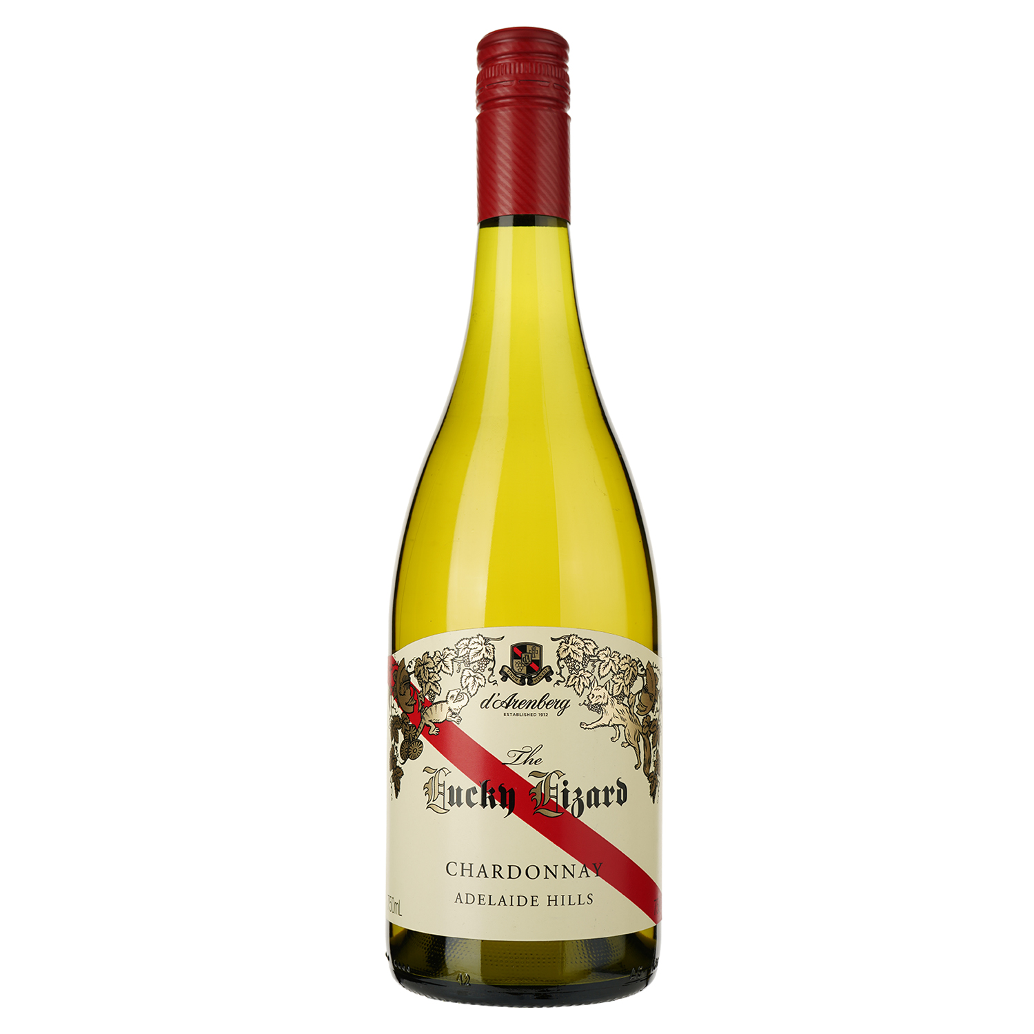 Вино d'Arenberg The Lucky Lizard, біле, сухе, 13,5%, 0,75 л (50687) - фото 1