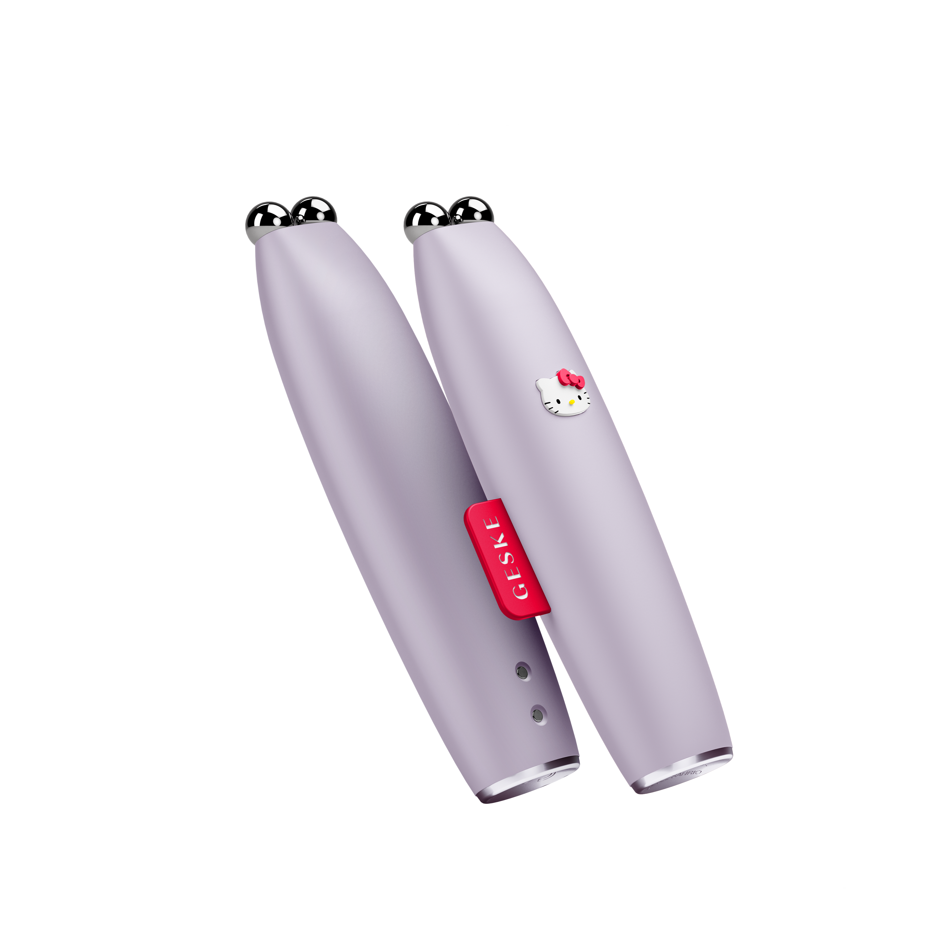 Мікрострумова ручка GESKE MicroCurrent Face-Lift Pen 6 в 1 by Hello Kitty для підтяжки обличчя фіолетова - фото 3