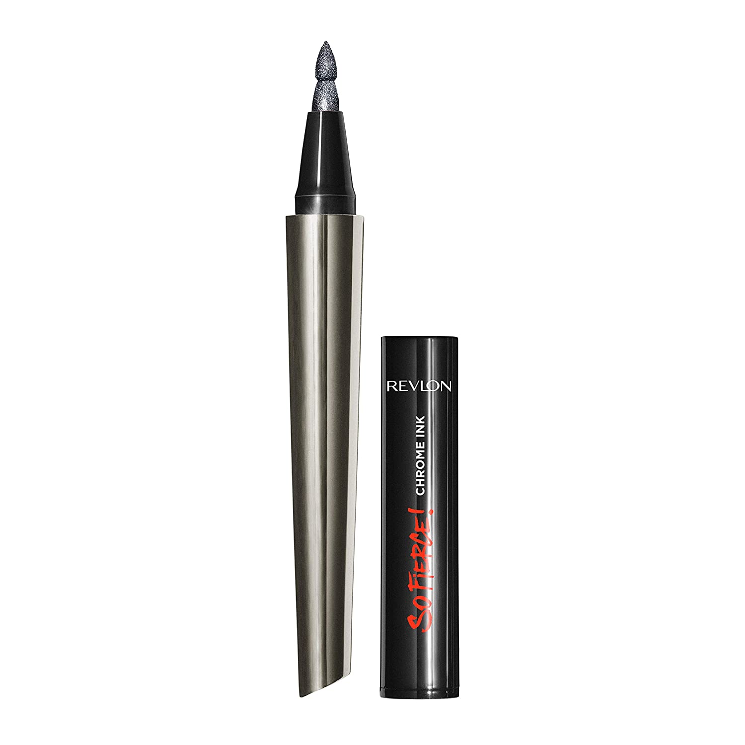 ДУБЛЬ Подводка для глаз Revlon So Fierce! Chrome Ink, тон 901 (Gunmetal), 0,9 г (592921) - фото 1