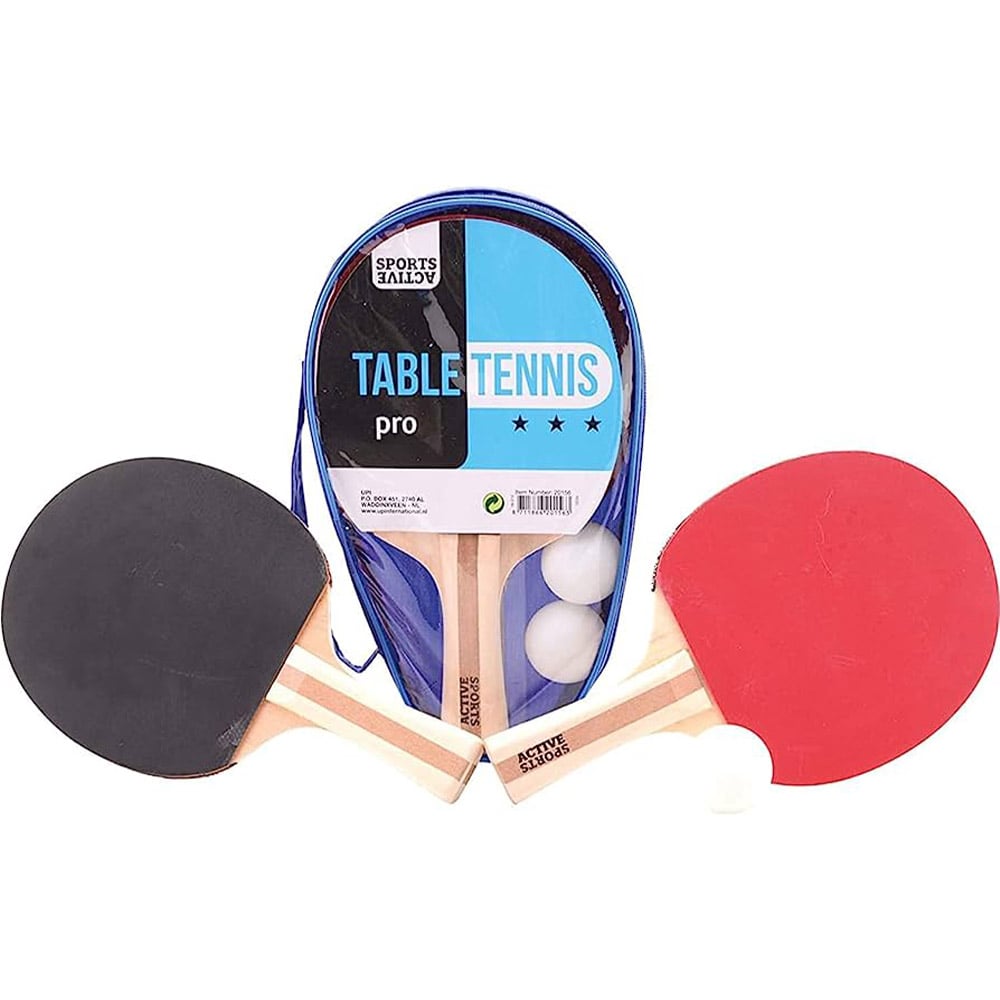Набор для настольного тенниса Johntoy Table Tennis Pro с мячами (20156) - фото 1