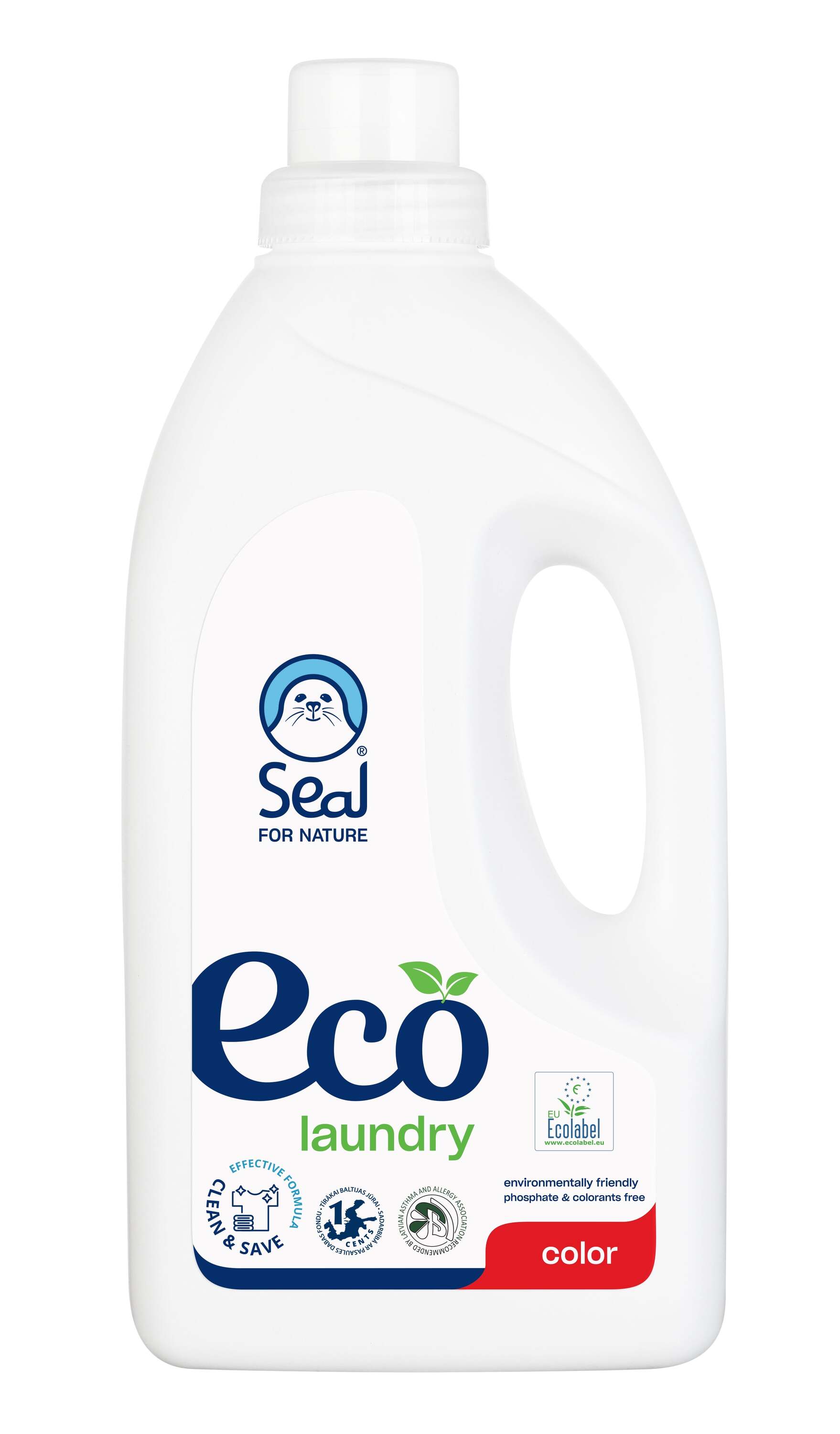 Засіб для прання кольорової білизни Eco Seal for Nature, 1 л - фото 1